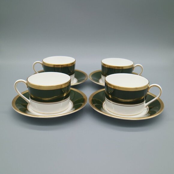Vintage Coalport Fine Bone China "Ventura" Teacup & Saucer (Sets of 6) - Picture 7 of 7